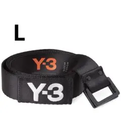 美品 y-3 ベルト Lサイズ ブラック ワイスリー