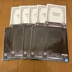 一番くじ　 進撃の巨人　〜地鳴らし〜　 F賞 G賞メモリアルカード