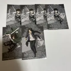 進撃の巨人 リヴァイ エレン コースター セット - メルカリ