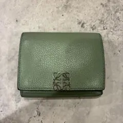 LOEWE ロエベ／アナグラム トライフォールド 三つ折り財布