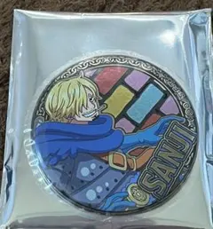 ONE PIECE サンジ ELBAPH ゴールドメタル缶バッジ - メルカリ
