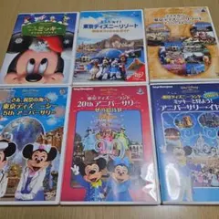 도쿄 디즈니 리조트 DVD 6장 세트 사용