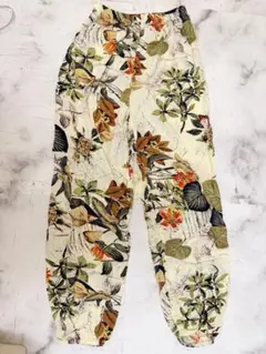 シーイン　花柄カジュアルパンツ