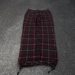 00s archive OAKLEY check pants y2k teck - メルカリ
