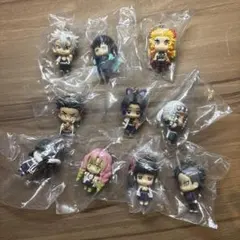 カラコレ　鬼滅の刃 カニカン付きフィギュア 10体セット
