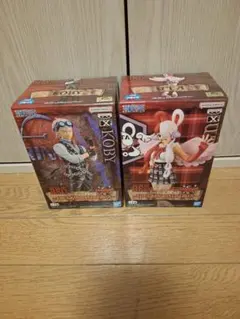 ワンピース コビー　ウタ フィギュアセット