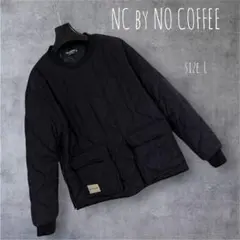 NC by NO COFFEE キルティングプルオーバー　BLACK サイズ L