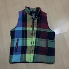 COMME des GARÇONS SHIRT パッチワークダウンベスト XS - メルカリ