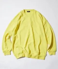 NAUTICA イエロー スウェットカットソー　XL
