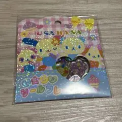 おはじきシール　フレーク　サンリオ　ウサハナ