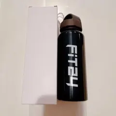 【新品未使用】 Fit24 水素水 ボトル 水筒 カラビナ付き 黒 ブラックのサムネイル