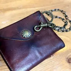 RRL concho leather wallet chain polo y2kのサムネイル