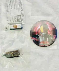 ファイズ　仮面ライダーザダイナー　20周年記念　缶バッジ　めじるしアクセサリー3