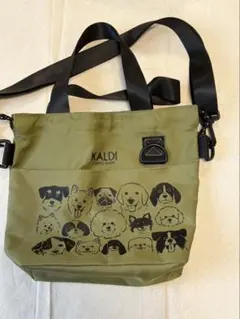 KALDI いぬの日おさんぽバッグ　未使用　タグなしのサムネイル