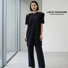 極美品】ジュンヤワタナベ コムデギャルソン tシャツ ドット 白黒 