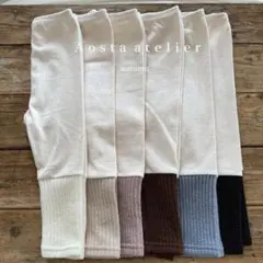 Aosta 韓国こども服 chewy leggings ivory M 新品