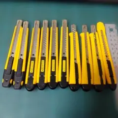 【中古品】OLFAカッター　10本セットのサムネイル