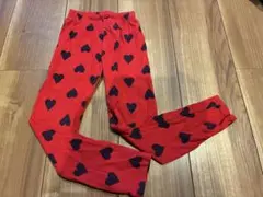 GAP KIDS ハート柄レギンス XS (4-5)