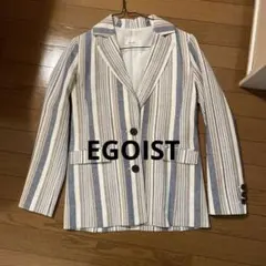 EGOIST ストライプジャケット
