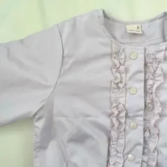 ♡used♡プティマイン　ジャケット　ピンクパープル80センチ