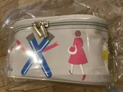 お値下げ！未開封　オードリーバニティポーチ（グレー）　2点セットのサムネイル