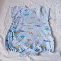 apres les cours 恐竜柄 半袖ロンパース 70cm