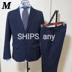 SHIPS any オールシーズン　セットアップ　ネイビー　size:M