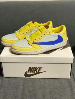 Travis Scott × Nike Air Jordan 1 Canary