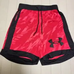 Under Armour バスケットボールパンツ レッド/ブラック
