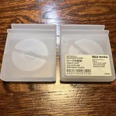 MUJI ポリプロピレン ケーブルケース