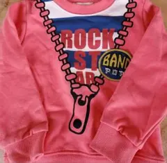 韓国子供服 ROCK STAR トレーナー