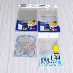PPクリアポケット ホログラムタイプ スリーブ ポストカードサイズ スター柄