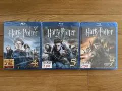 ハリー・ポッター ブルーレイ 4-7巻セット