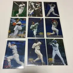 プロ野球カード 9枚セット カルビー