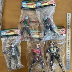 仮面ライダー コレクタブルソフビフィギュア全5体セット