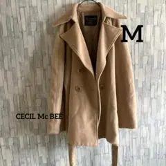 セシルマクビー ポンチョ風コート M