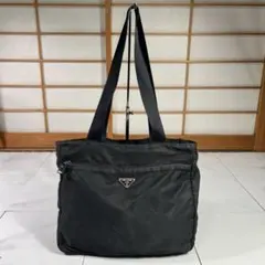 極美品165 PRADA プラダ ボストンバック 旅行用バッグ ナイロン vl4