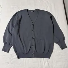 Vネックカーディガン