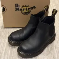 ドクターマーチン 定番 2976 21cm/UK2チェルシーブーツ 黒 キッズのサムネイル