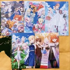 fgo fes 周年ポスカ マシュ 藤丸立香 ぐだ子