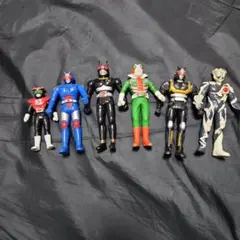 仮面ライダー フィギュア 6体セット
