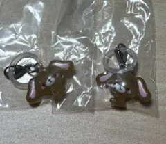 サンリオキャラクターズゆるっとめじるしアクセサリー　くろうさ2点セット