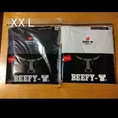 ビーフィー 2枚組 黒　白　ホワイト メンズ Tシャツ 半袖 XXL　アソート
