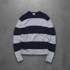 OLD GAP 00s 赤枠旧タグ ボーダー コットンニット セーター
