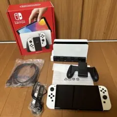 Nintendo Switch (有機ELモデル) 本体セット　充電コード付き