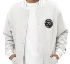 新品タグ付き BILLABONG ビラボン スタジャン XL 杢グレー