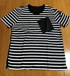 【MICHEL KLEIN】ストライプTシャツ