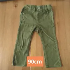 【90cm】PICNIC キッズ パンツ カーキ