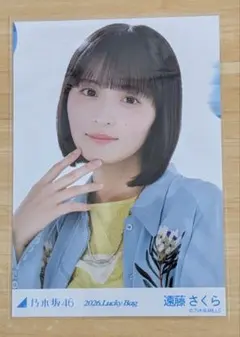 乃木坂46 遠藤さくら 2026年福袋 生写真1枚「カレンダー衣装」ヨリ