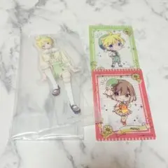 フリュー 一番くじ MEIKO 鏡音レン Ｅ賞 アクリルスタンド クリアカード